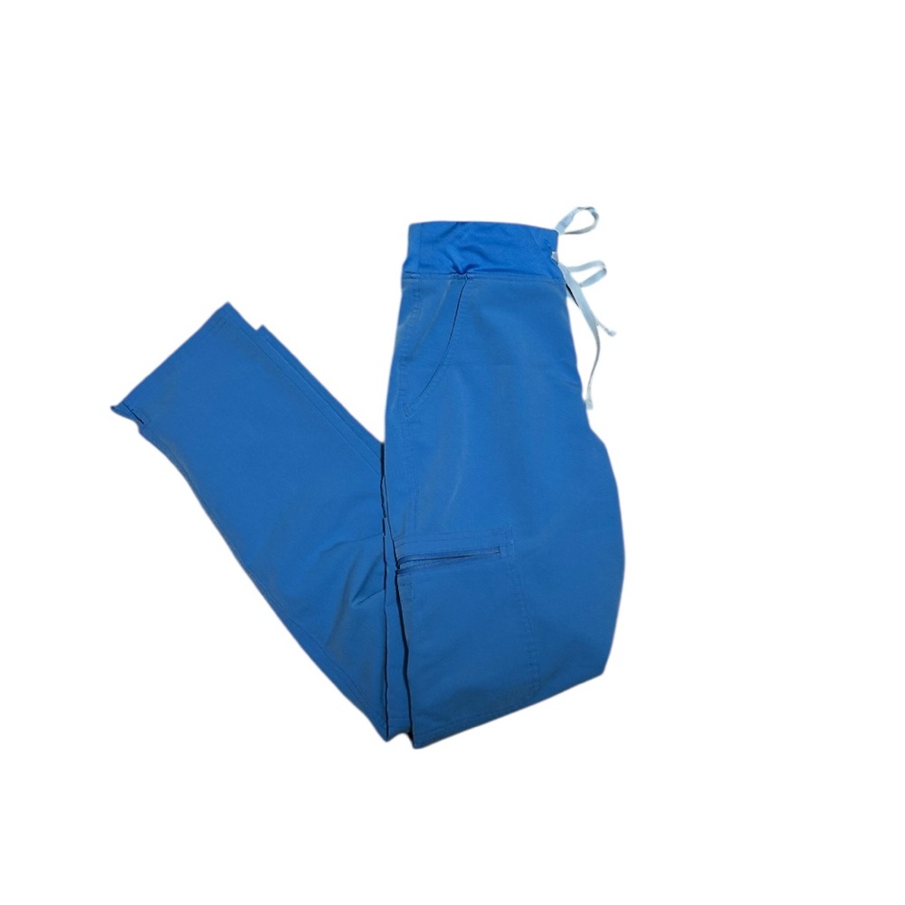 Figs Royal Blue Drawstring Scrub Pants